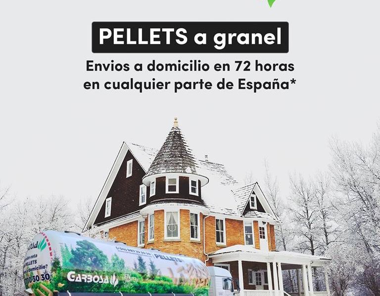 Pellets a granel en 24-72h