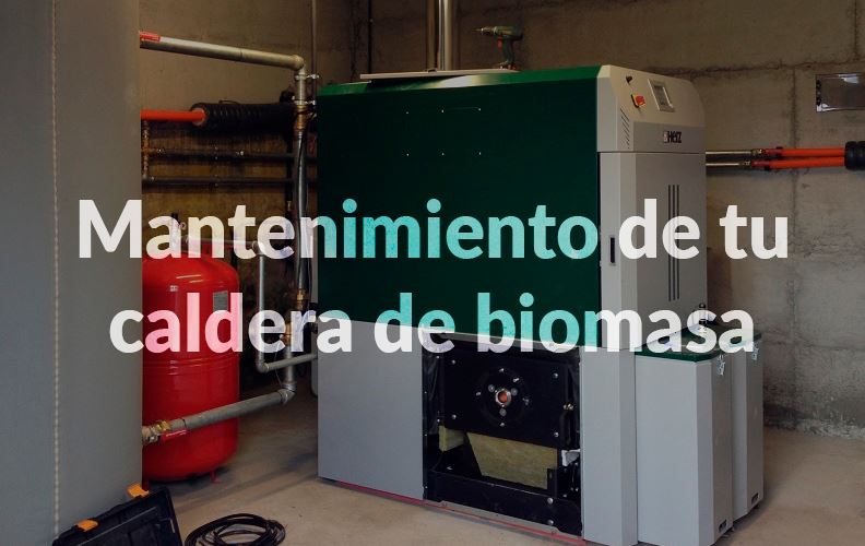 Mantenimiento de caldera de biomasa