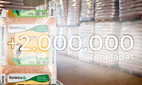 Capacidad de producción de pellet en España supera ya los 2.000.000 de toneladas anuales