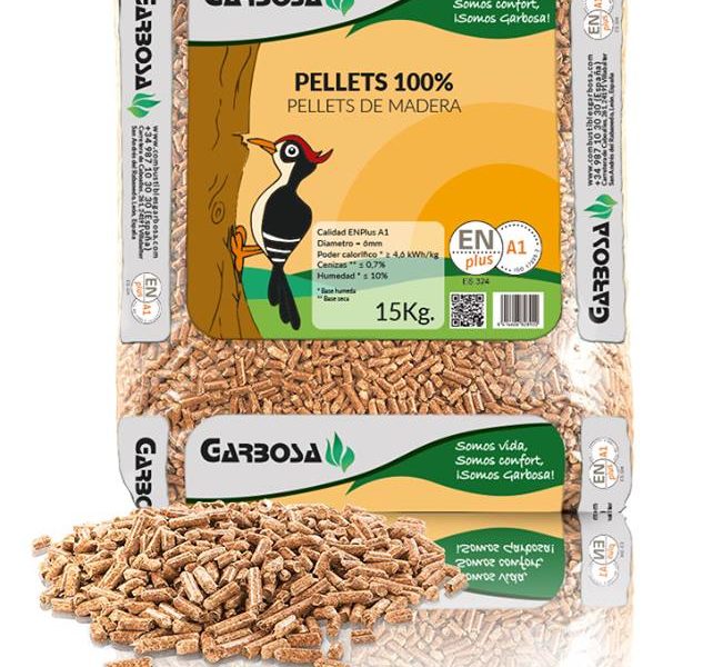 Venta de PELLETS 100% de madera en León, Palencia, Valladolid, Asturias, Burgos…