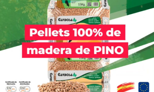 Saco de pellet certificado 15 kg - Leña a domicilio Madrid-Ricosan Carborec